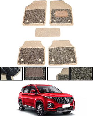 MATIES Leatherite 7D Mat For  MG Hector Plus(Beige)
