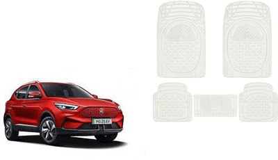 Autorepute Rubber Standard Mat For  MG ZS EV(White)