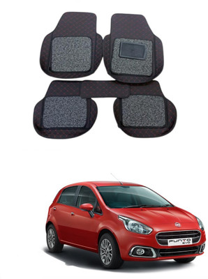arneja trading company Leatherite 7D Mat For  Fiat Punto(Black)