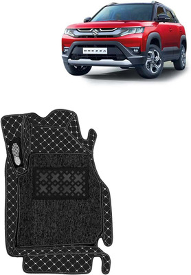 Kingsway Leatherite 7D Mat For  Maruti Suzuki New Brezza(Black)