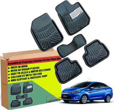 Autowhrib Plastic 3D Mat For  Ford Figo Aspire(Black)