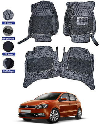 AYW Leatherite 7D Mat For  Volkswagen Polo(Black)