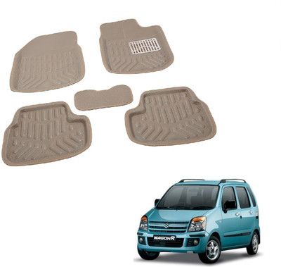 ROSHNEER ENTERPRISES PVC 3D Mat For  Maruti WagonR(Beige)