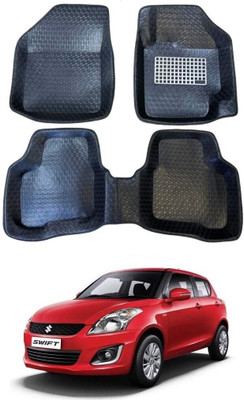 ARNEJA Polyutherine 5D Mat For  Maruti Suzuki Swift(Black)