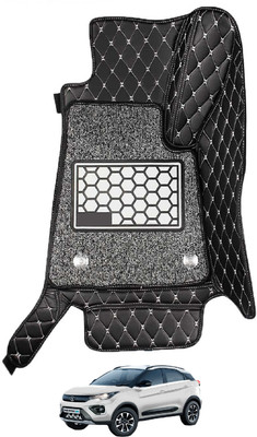Euro Care Leatherite 7D Mat For  Tata Nexon EV(Black)