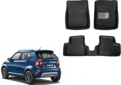 Autorepute Leather 5D Mat For  Maruti Suzuki Ignis(Black)