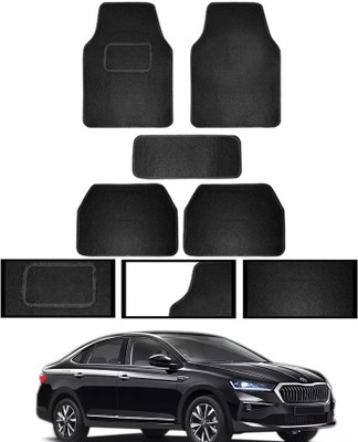 ABJD Fabric Standard Mat For  Skoda Slavia(Black)