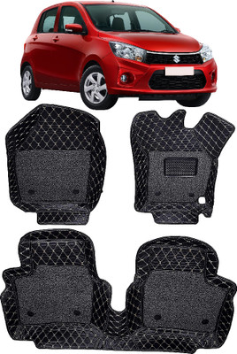 INSURE AUTOMOTIVE Leather 7D Mat For  Maruti Suzuki Celerio(Black)