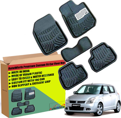 Autowhrib Plastic 3D Mat For  Maruti Suzuki New Swift(Black)