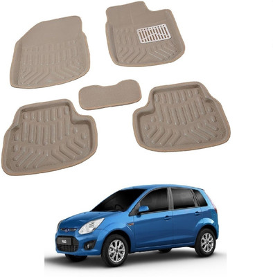 ROSHNEER ENTERPRISES PVC 3D Mat For  Ford Figo(Beige)