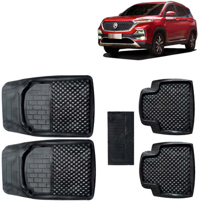 Kingsway PVC Tray Mat For  MG Hector(Black)
