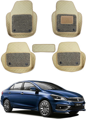 RKPSP Leatherite 7D Mat For  Maruti Suzuki Ciaz(Beige)