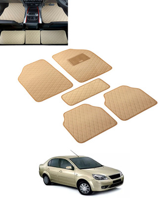 MSNP Leatherite Standard Mat For  Fiesta Classic(Beige)