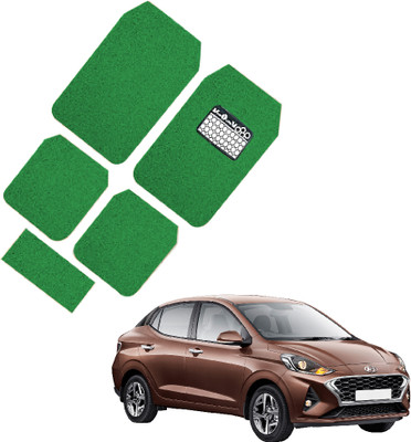 INSURE AUTOMOTIVE PVC Standard Mat For  Hyundai Aura(Green)