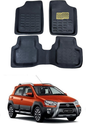 arneja trading company Polyutherine 3D Mat For  Toyota Etios Cross(Black)