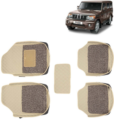 Kingsway Leatherite 7D Mat For  Mahindra Bolero(Beige)