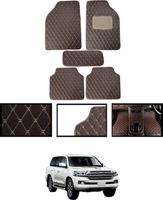 MATIES Leatherite Standard Mat For  Toyota Land Cruiser(Brown)