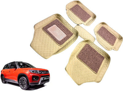 AUTO PEARL Leatherite 7D Mat For  Maruti Vitara Brezza(Beige)