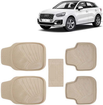 Kingsway PVC Tray Mat For  Audi Universal For Car(Beige)