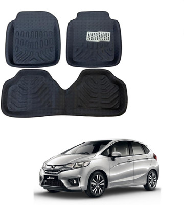 ROSHNEER ENTERPRISES PVC 3D Mat For  Honda Jazz(Black)