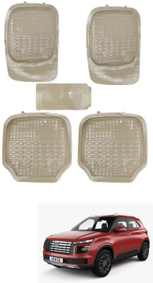 AuTO ADDiCT PVC Tray Mat For  Hyundai Venue(Beige)