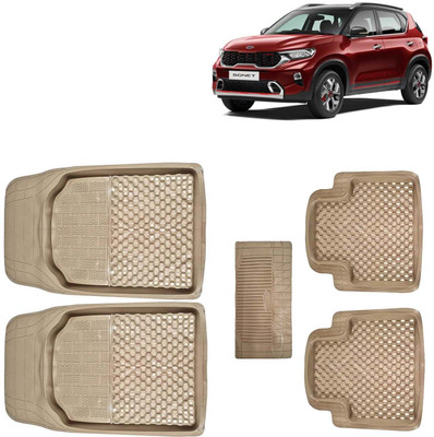 Kingsway PVC Tray Mat For  Kia Sonet(Beige)