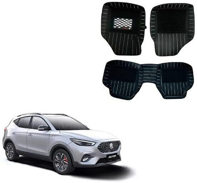 Autorepute Leather 9D Mat For  MG Astor(Black)