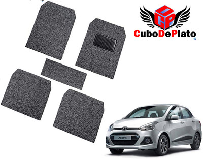 CuboDePlato PVC, Nylon Standard Mat For  Hyundai Xcent(Grey)