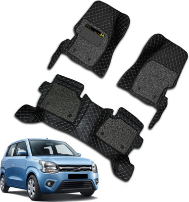 STYLE CHOICE Leatherite 7D Mat For  Maruti Suzuki WagonR(Black)