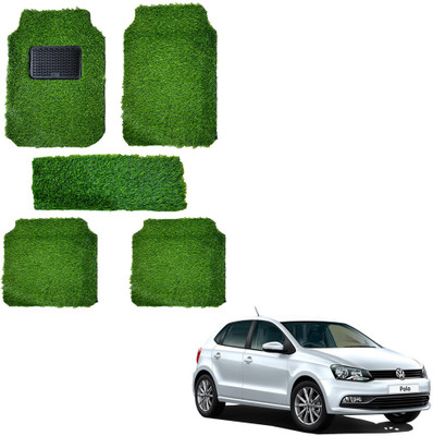 Oshotto Rubber, Plastic Standard Mat For  Volkswagen Polo(Green)