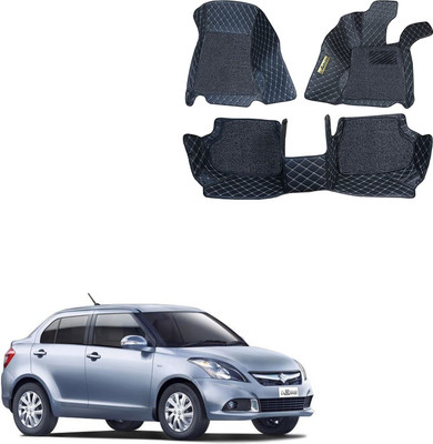 TOFIT ENTERPRISE Leatherite 7D Mat For  Maruti Suzuki New Dzire(Black)
