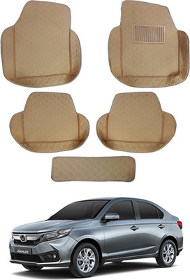 RKPSP Leatherite 7D Mat For  Honda Amaze(Beige)