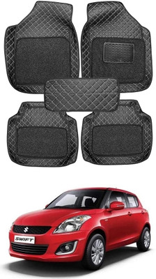 arneja trading company Leatherite 7D Mat For  Maruti Suzuki Swift(Black)