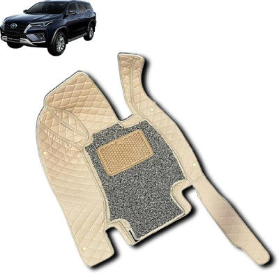 Caronix Leatherite 7D Mat For  Toyota Fortuner(Beige)
