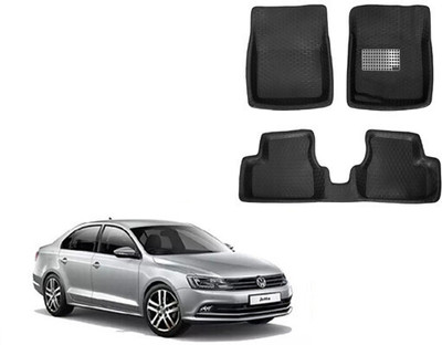 Autorepute Leather 5D Mat For  Volkswagen Jetta(Black)