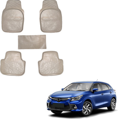 SS FOR YOUR SMART NEEDS Vinyl Standard Mat For  Toyota Glanza(Beige)