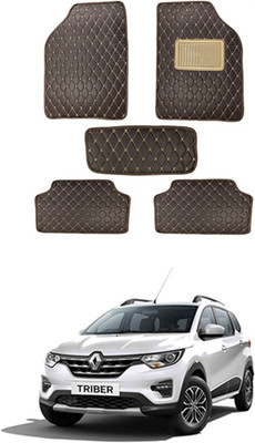 MATIES Leatherite Standard Mat For  Renault Triber(Black)