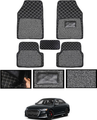 MSNP Leatherite 7D Mat For  Audi S8(Black)