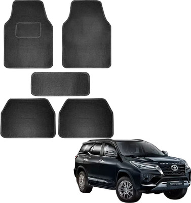 INSURE AUTOMOTIVE Vinyl Standard Mat For  Toyota Fortuner(Black)