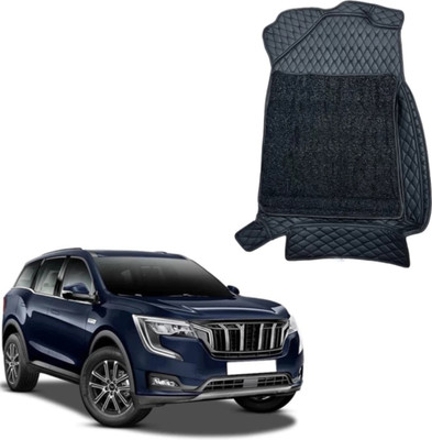 Drizon Leather 7D Mat For  Mahindra XUV700 (5 Seater)(Black)