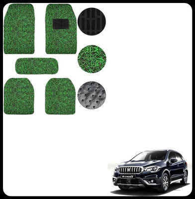 SEMAPHORE PVC, Rubber Standard Mat For  Maruti S-Cross(Green, Black)