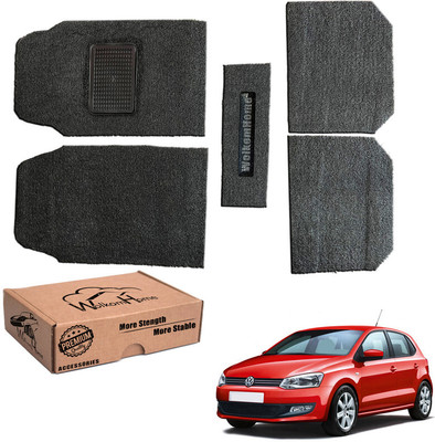 WolkomHome PVC Standard Mat For  Universal For Car(Black)