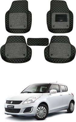 AYW Leatherite 7D Mat For  Maruti Suzuki Swift(Beige)