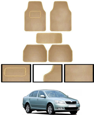 MATIES Fabric Standard Mat For  Skoda Laura(Beige)