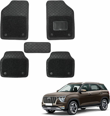 TOFIT ENTERPRISE Leatherite 7D Mat For  Hyundai Universal For Car(Black)
