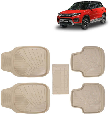 Kingsway PVC Tray Mat For  Maruti Suzuki Vitara Brezza(Beige)