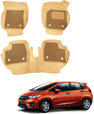 Fit Fly Leather 7D Mat For  Honda Jazz(Beige)