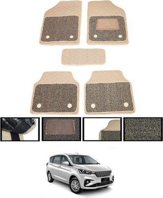 MATIES Leatherite 7D Mat For  Maruti Suzuki Ertiga(Beige)