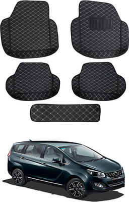 MATIES Leatherite 7D Mat For  Mahindra Marazzo(Black)