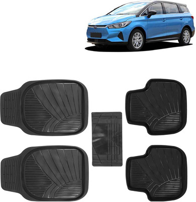 Kingsway PVC Tray Mat For  Universal For Car(Black)